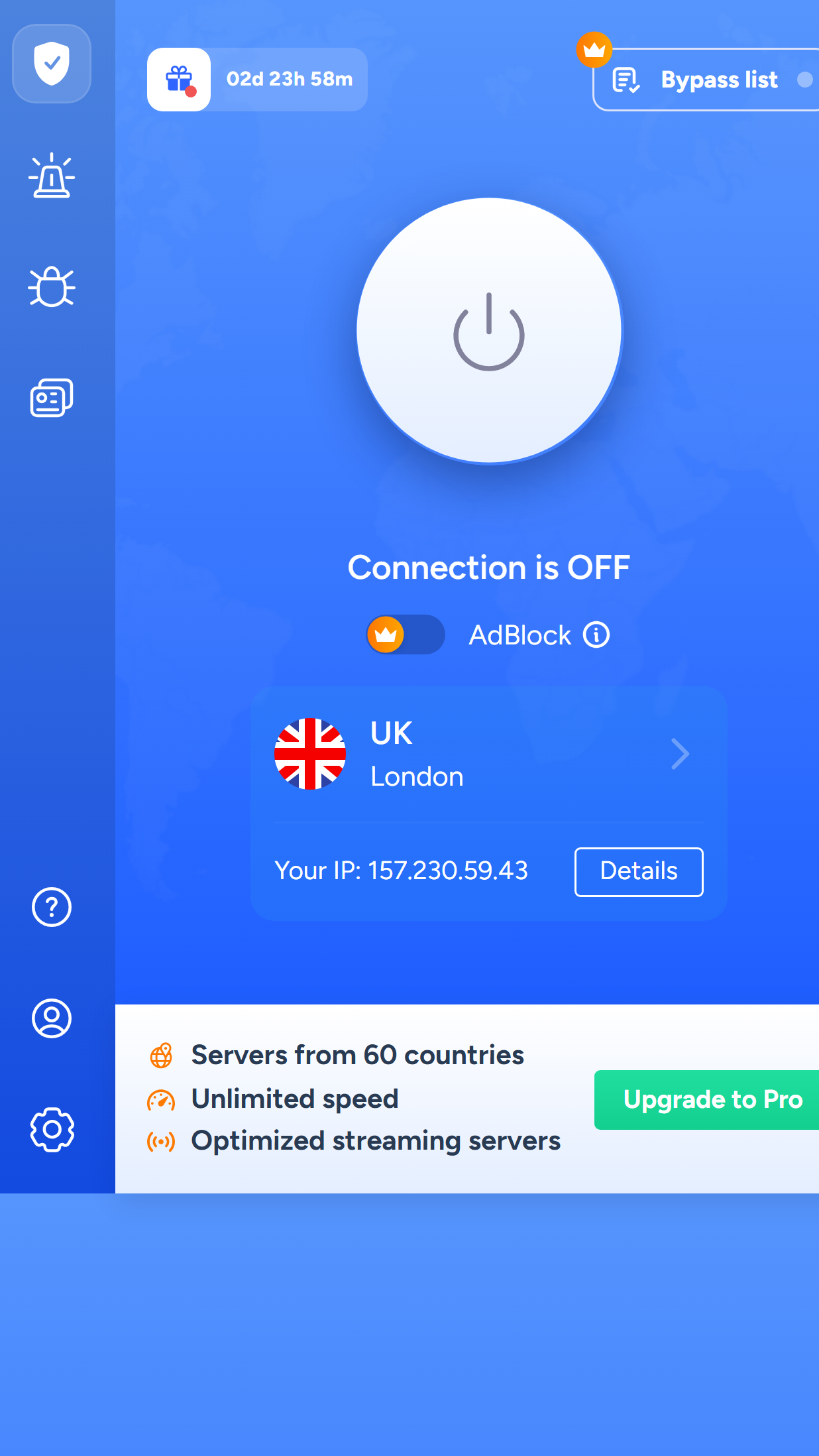 Screenshot da 157.230.59.43