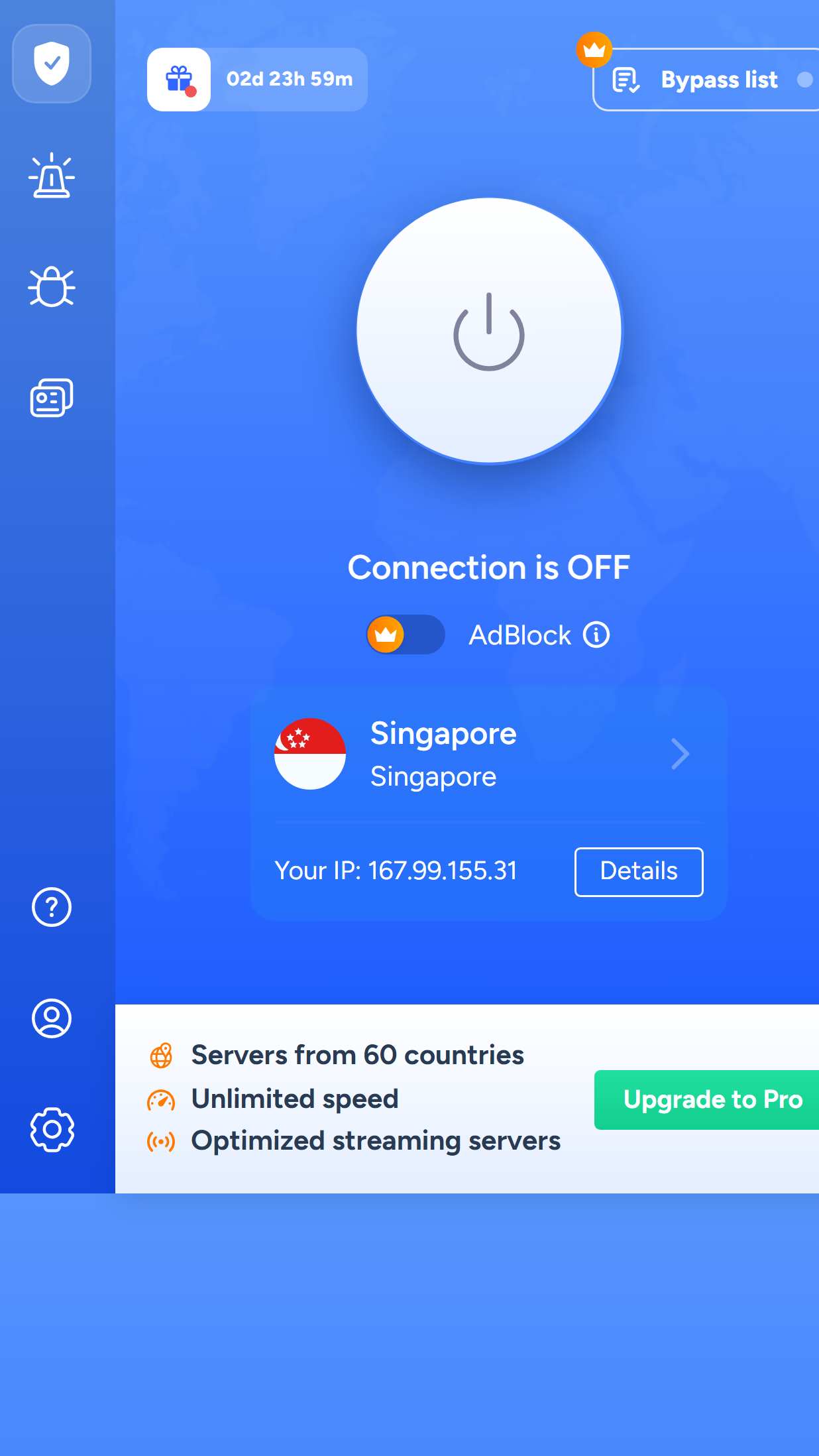 Screenshot da 167.99.155.31